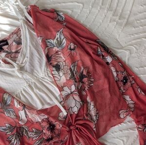 Sheer Beach Cover Up Top